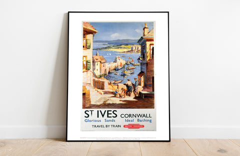 St Ives Cornwall - Glorious Sand And Ideal Bathing Art Print