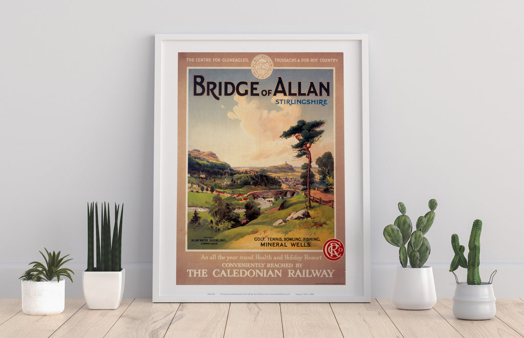 Bridge Of Allan, Stirlingshire, Scotland - 11X14inch Premium Art Print