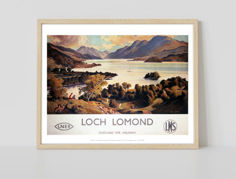 Loch Lomond, Scotland For Holidays - Premium Art Print