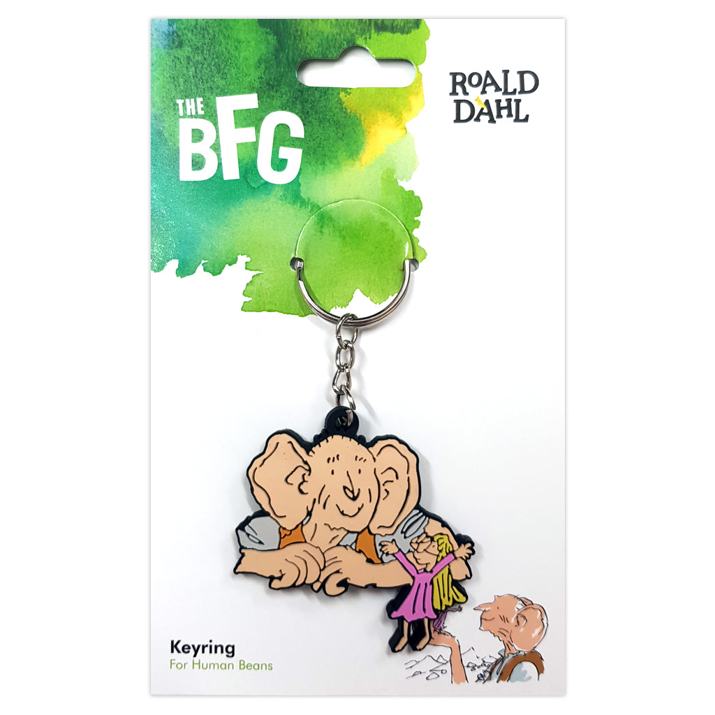 RDBFGRUBBERKEYRING: Roald Dahl Big Friendly Giant Rubber Keyring