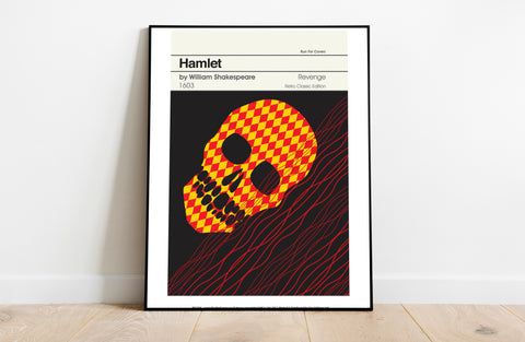 William Shakespeare- Hamlet - 11X14inch Premium Art Print