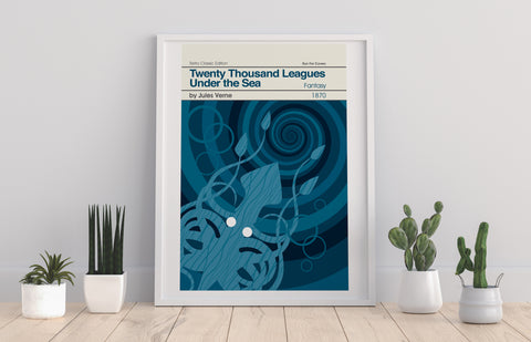 Jules Verne- 20,000 Leagues Under The Sea Art Print