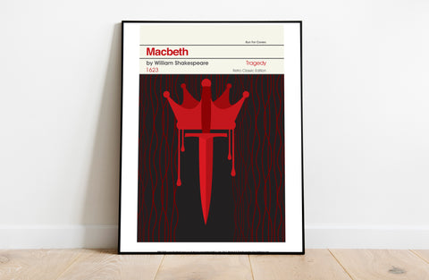 William Shakespeare- Macbeth - 11X14inch Premium Art Print