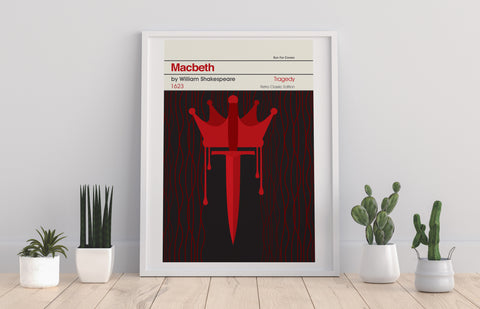 William Shakespeare- Macbeth - 11X14inch Premium Art Print