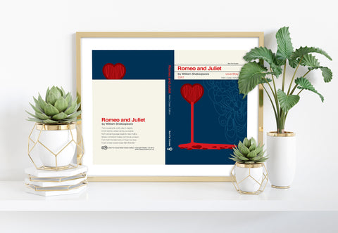 Romeo And Juliet- William Shakespeare - Premium Art Print