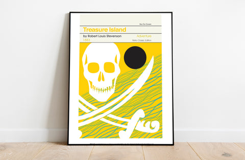 Robert Louis Stevenson- Treasure Island - Premium Art Print