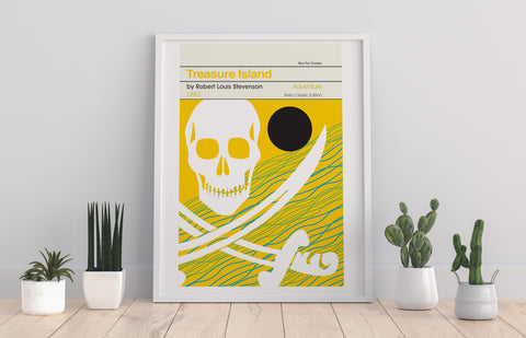 Robert Louis Stevenson- Treasure Island - Premium Art Print