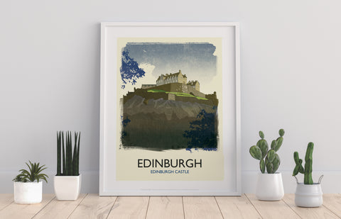 Edinburgh Castle- Edinburgh - 11X14inch Premium Art Print