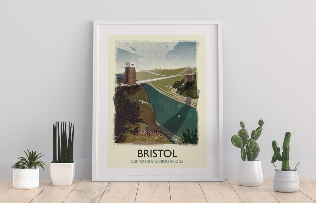 Clifton Suspension Bridge- Bristol - Premium Art Print