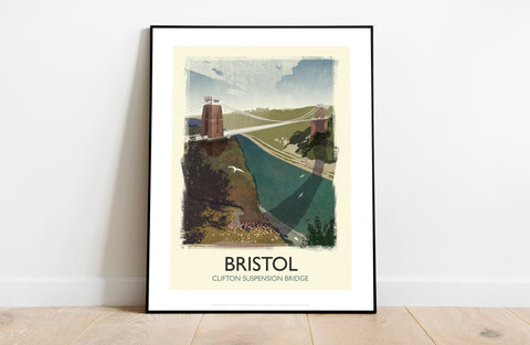 Clifton Suspension Bridge- Bristol - Premium Art Print