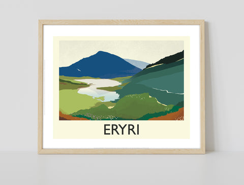 Eryri, Wales - 11X14inch Premium Art Print
