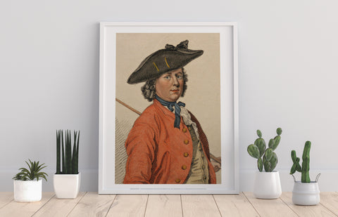 British Admiral/ General- 1500-1800 - Premium Art Print