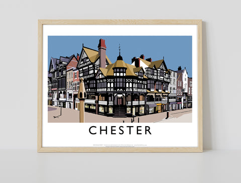 Chester By Artist Richard O'Neill - 11X14inch Premium Art Print