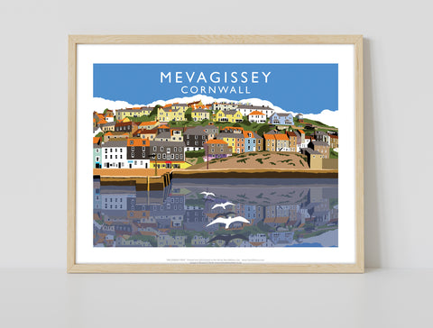 Mevagissey, Cornwall By Artist Richard O'Neill - Art Print