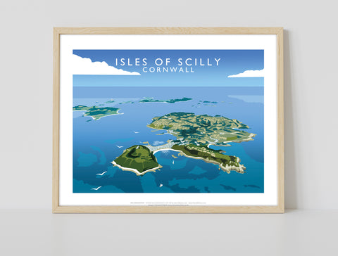 Isle Of Scilly, Cornwall By Artist Richard O'Neill Art Print