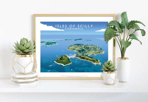 Isle Of Scilly, Cornwall By Artist Richard O'Neill Art Print