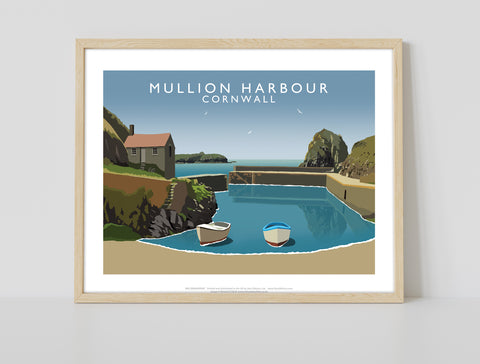 Mullion Harbour, Cornwall - Richard O'Neill Art Print