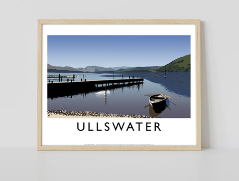 Ullswater By Artist Richard O'Neill - Premium Art Print