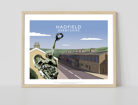 Hadfield, Derbyshire By Artist Richard O'Neill - Art Print