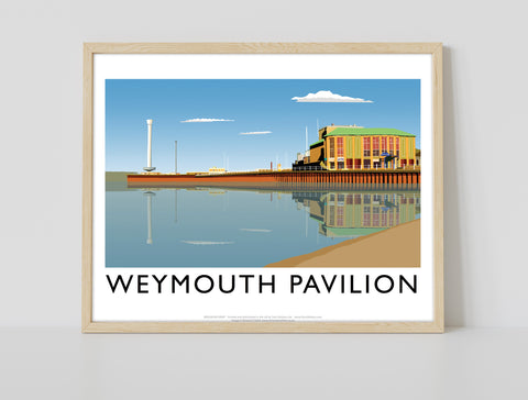 Weymouth Pavillion By Artist Richard O'Neill - Art Print