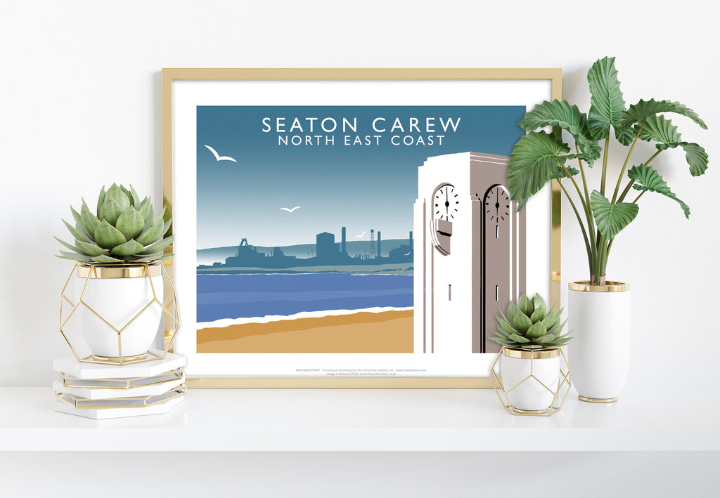 Seaton Carew, North East Coast - Richard O'Neill Art Print
