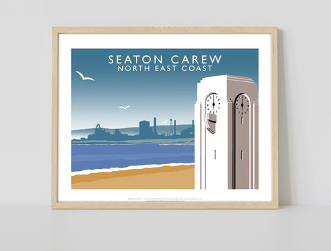 Seaton Carew, North East Coast - Richard O'Neill Art Print