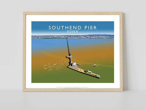Southend Pier, Essex By Artist Richard O'Neill - Art Print