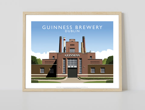 Guiness Brewery, Dublin - 11X14inch Premium Art Print