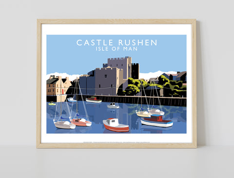 Castle Rushen, Isle Of Man - Richard O'Neill Art Print
