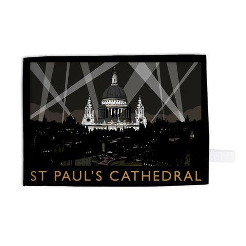 St Pauls Cathedral at Night, London 11x14 Print