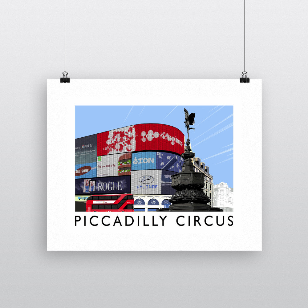 Piccadilly Circus, London 11x14 Print
