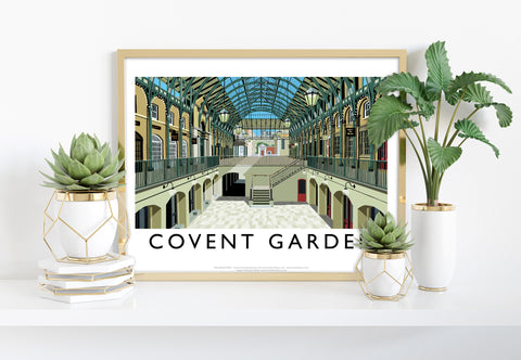 Covent Garden By Artist Richard O'Neill - Premium Art Print