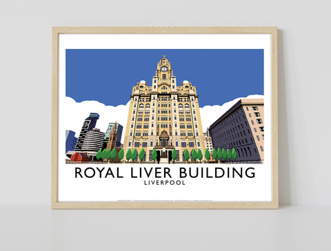 Royal Liver Building By Artist Richard O'Neill - Art Print