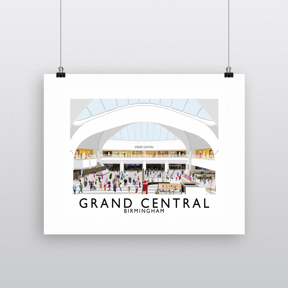 Grand Central, Birmingham 11x14 Print