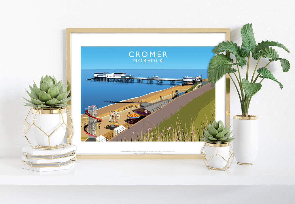 Cromer By Artist Richard O'Neill - 11X14inch Premium Art Print