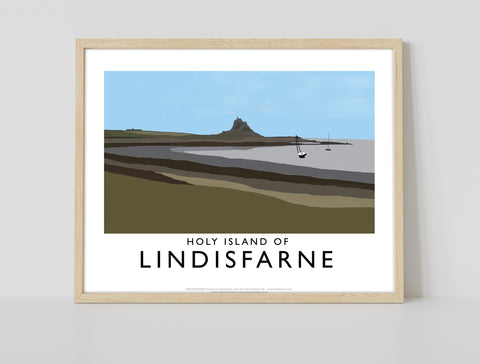 Holy Island Of Lindisfarne - Richard O'Neill Art Print