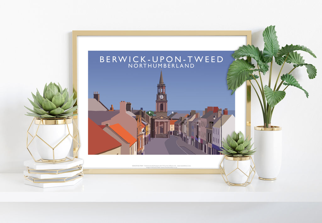 Berwick-Upon-Tweed By Artist Richard O'Neill - Art Print
