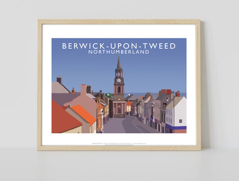 Berwick-Upon-Tweed By Artist Richard O'Neill - Art Print