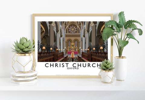 Christ Church 2 By Artist Richard O'Neill - Art Print