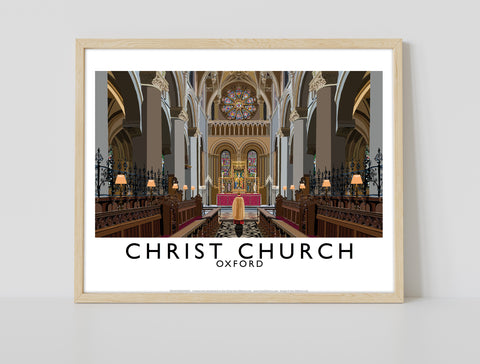 Christ Church 2 By Artist Richard O'Neill - Art Print