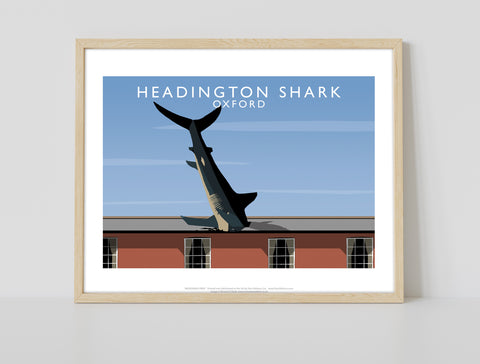 Headington Shark By Artist Richard O'Neill - Art Print