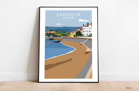 Exmouth, Devon - 11X14inch Premium Art Print