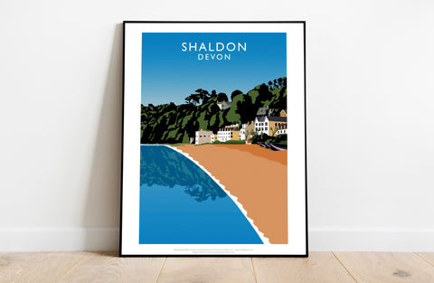 Shaldon, Devon - 11X14inch Premium Art Print