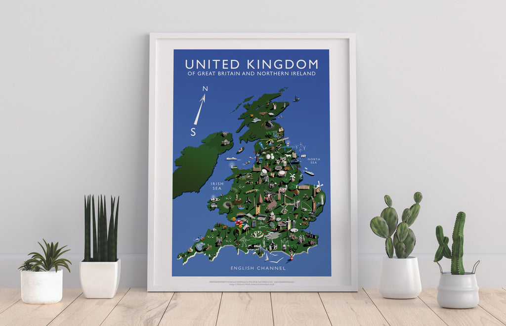 Great Britain And Northern Ireland Art Print