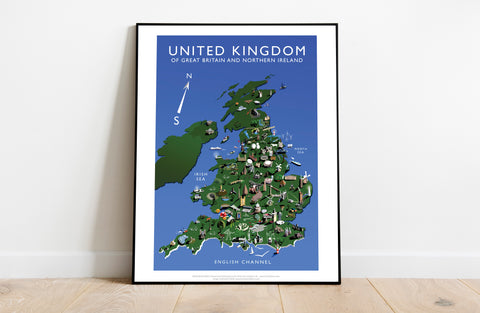 Great Britain And Northern Ireland Art Print