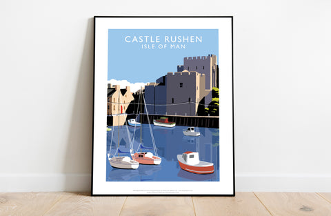 Castle Rushen, Isle Of Man - 11X14inch Premium Art Print