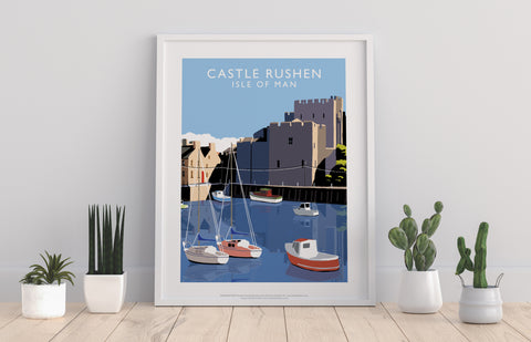 Castle Rushen, Isle Of Man - 11X14inch Premium Art Print