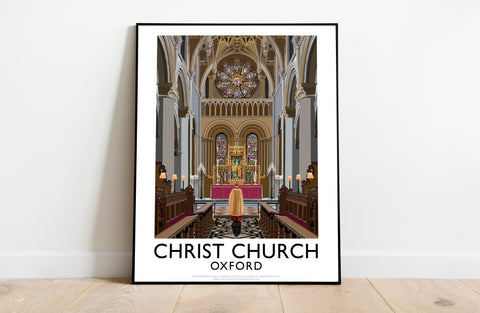 Christ Church, Oxford - 11X14inch Premium Art Print