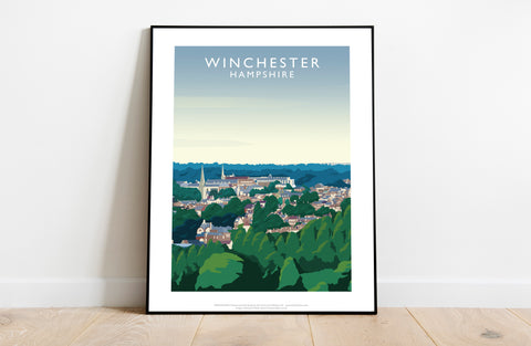 Winchester, Hampshire - 11X14inch Premium Art Print