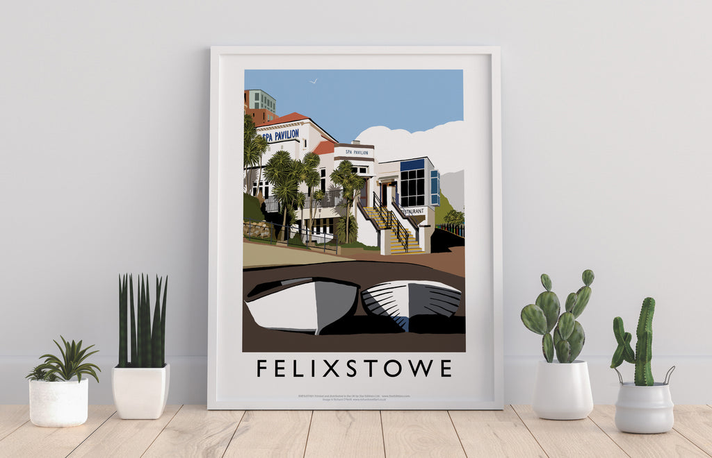 Felixstowe Spa Pavillion, Felixstowe - Premium Art Print